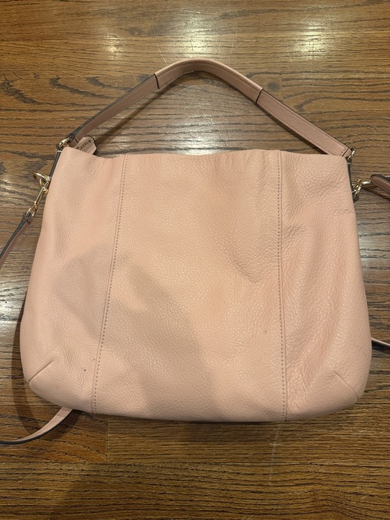 Coach Isabelle Pebble Leather Convertible Shoulder Crossbody blush pink - Picture 5 of 6